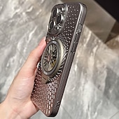Недорогие Чехлы для iPhone-телефон Кейс для Назначение iPhone 16 Про Макс Плюс айфон 16 айфон 16 про макс айфон 15 iPhone 15 Pro Max iPhone 13 Pro Max iPhone 12 Pro Max Кейс на заднюю панель со стендом Защита от удара Ретро ПК