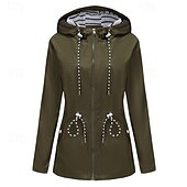 abordables Forros &amp; Chaquetas 3 en 1-Mujer Chaqueta para senderismo Invierno Al aire libre Resistente al Viento Multi-bolsillo Cremallera delantera Repelente de Agua Chaqueta ligera Cremallera completa Camping / Senderismo