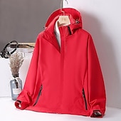 abordables Forros &amp; Chaquetas 3 en 1-Mujer Chaqueta para senderismo Invierno Al aire libre Impermeable Resistente al Viento Multi-bolsillo Cremallera delantera Chaqueta ligera Cremallera completa Camping / Senderismo / Espeleología