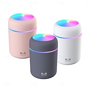 cheap Humidifiers &amp; Dehumidifiers-Air Humidifier USB Mini Aroma Essential Oil Diffuser for Home Car Ultrasonic Mute Mist Maker Diffuser with