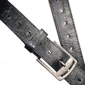 Retro Needle Buckle Men's Belt Antique Jeans Belt cheap Men's Belt-Retro Needle Buckle Men's Belt Antique Jeans Belt
