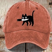 abordables Gorra de béisbol para hombre-Hombre Gorra de Béisbol Sombrero para el sol Sombrero del camionero Negro Naranja Algodón Ajustable Moda Víspera de Todos los Santos Festival Graphic Patrón Casual / Diario