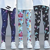 abordables Animaux 3D de Fille-Fille 3D Graphic Papillon Pantalons Leggings Printemps Automne Actif basique Enfants 4-12 ans Extérieur Casual du quotidien Standard