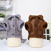 お買い得  コート-犬用 コート ジャケット ベスト ファッション 冬 反射 ウォーム ファッション 快適 アウトドア 日常着 部屋着 犬服 for Small 中量
