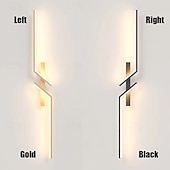 halpa LED-seinävalaisimet-lightinthebox led sisäseinävalaisin vuoraus 60-120cm/23.4-46.8in kaari sisätiloissa moderni yksinkertainen led-seinävalaisin silikoniseinävalaisin sopii makuuhuoneeseen olohuoneeseen kylpyhuone