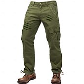 billiga lediga byxor-Herr Militärbyxor Cargo byxor Arbetsbyxor Flera fickor Grafisk Repor Utomhus Fullängd Utomhus Utomhussport Ledigt Sport Mode Gul Armégrön Microelastisk