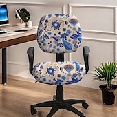cheap Office Chair Cover-Office Chair Cover and Stool Chair Cover Stretchy and Durable Slipcovers Furniture Protectors for a Comfortable and Stylish Workspace Decor