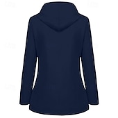 levne Fleece a 3 v 1 bundy-Dámské Dağcı Ceketi Zima Venkovní Voděodolný Větruvzdorné Multi-Pocket Přední zip Bundy 3 v 1 Lehká bunda Celý Zip Kempování a turistika cestování Tmavěhnědá Černá Bílá Žlutá Růžová