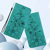 Недорогие Чехлы для iPhone-телефон Кейс для Назначение iPhone 16 Про Макс Плюс Айфон 15 Про Макс Плюс iPhone 14 13 12 11 Pro Max Plus Mini SE Кейс на заднюю панель со стендом с ремешком на запястье Разъем для карты Ретро