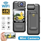 זול מצלמות פעולה-L9 מצלמת פעולה נייד נטענת Wifi מיני 1.3 אִינְטשׁ חיישן CMOS 4K 128 GB H.264 אופני הרים