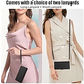 preiswerte Handyhülle für iPhone-Handy Hülle Handyhüllen Für iPhone 16 iPhone 15 Pro Max Plus iPhone 14 13 12 11 Pro Max Plus Brieftasche Kartenetui Ganzkörperschutz mit Lanyard mit Handschlaufe Retro TPU PU-Leder