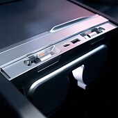 levne Nabíječky do auta-inteligentní dokovací stanice do auta typ-c pd 27w rychlá nabíječka usb extender dokovací stanice napájený splitter pro tesla model 3