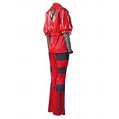  היורש האדום מלכת הלבבות האדומה לילדים מִכְנָסַיִים תלבושות קוספליי for בגדי ריקוד נשים מבוגרים האלווין (ליל כל הקדושים) קרנבל מפלגה