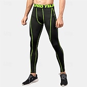 abordables Pantalones de Correr &amp; Mallas-Hombre Leggings mallas Pantalones para correr Leggings Pantalones de chándal Bolsillo Cintura elástica Alta cintura Mallas Leggings Exterior Deporte Deportivo Otoño Secado rápido Ligero Suave Maratón