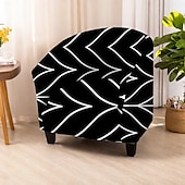 baratos Tampa da poltrona e capa de cadeira sem braço-capa para poltrona, capa protetora elástica e durável para móveis, para um visual moderno e elegante, ideal para decoração de sala de estar ou lounge