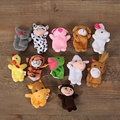 cheap Stuffed Animals-Finger Puppet Set  The Original Storytime Learning Aid  10 Pack/6 Pack  Puppets for Teachers  Parents  Students &amp; Children - Storytelling Reading Prop