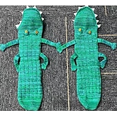preiswerte Zuhause Socken-Hand-in-Hand Krokodil Socken süß&amp;amp;Bequeme Socken mit Tiermotiven für Kinder und Erwachsene. Lustiges, gemütliches und langlebiges Schuhwerk.