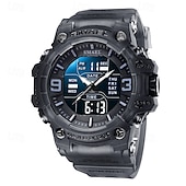 economico Orologi digitali-smael orologio al quarzo da uomo minimalista sportivo casual business luminoso sveglia impermeabile decorazione orologio in silicone