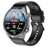 お買い得  スマートウォッチ-iMosi TK29 スマートウォッチ 1.43 インチ スマート·ウォッチ ブルートゥース ECG + PPG 温度監視 歩数計 と互換性があります Android iOS 女性 男性 メディアコントロール メッセージ受信通知 カメラコントロール IP68 48mmウォッチケース