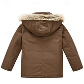 παιδικό πουπουλένιο μπουφάν για κορίτσια απλό streetwear τσέπης διακοπών βαμβακερό παλτό πανωφόρι 4-12 ετών φθινοπωρινό μαύρο ροζ σκονισμένο τριαντάφυλλο Χαμηλού Κόστους Μπουφάν κοριτσιών με πούπουλα και παρκά-παιδικό πουπουλένιο μπουφάν για κορίτσια απλό streetwear τσέπης διακοπών βαμβακερό παλτό πανωφόρι 4-12 ετών φθινοπωρινό μαύρο ροζ σκονισμένο τριαντάφυλλο