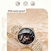 cheap Smart Wristbands-696 AK73 Smart Watch 1.28 inch Smart Band Fitness Bracelet Bluetooth Pedometer Call Reminder Sleep Tracker Compatible with Android iOS Women Hands-Free Calls Message Reminder IPX-0 40mm Watch Case