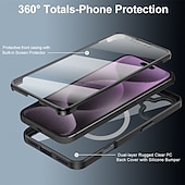お買い得  iPhone用ケース-電話 ケース 用途 iPhone 16 Proマックス iPhone 15 Pro Max iPhone 14 13 12 11 Pro Max Plus iPhone 14 Pro Max iPhone 13 Pro Max iPhone 12 Pro Max iPhone 11 Pro Max バックカバー 磁石バックル ワイヤレス充電をサポート 耐衝撃 レトロ風 TPU アクリル PC