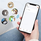 cheap Security Sensors &amp; Alarms-Mini Smart Tracker Anti Lost Bluetooth-compatible Smart Finder For Kids Key Phones Anti Loss Alarm Smart Tag Key Finder