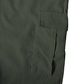 cheap Cargo Pants-Men's Cargo Pants Corduroy Pants Trousers Straight Leg Sweatpants Elastic Waist Drawstring Multi Pocket Plain Wearable Outdoor Daily Camping &amp; Hiking Fashion Classic Black Army Green