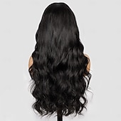 cheap Human Hair Lace Front Wigs-13x4 Transparent Human Hair Lace Front Wig High-end Wig Body Wave Human Hair Wig 200% Density