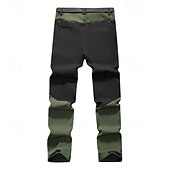 preiswerte Unterteile-Herren Cargohosen Wanderhose Wanderhosen Taktische Hosen Militär Patchwork Winter Außen Regular Fit warm Fleece-Futter Wasserdicht Hosen / Regenhose Armeegrün Khaki Jagd Klettern Camping / Wandern