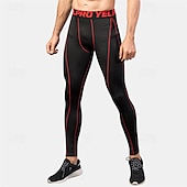 abordables Pantalones de Correr &amp; Mallas-Hombre Leggings mallas Pantalones para correr Leggings Pantalones de chándal Bolsillo Cintura elástica Alta cintura Mallas Leggings Exterior Deporte Deportivo Otoño Secado rápido Ligero Suave Maratón