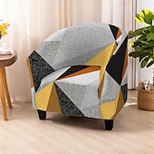 baratos Tampa da poltrona e capa de cadeira sem braço-capa para poltrona, capa protetora elástica e durável para móveis, para um visual moderno e elegante, ideal para decoração de sala de estar ou lounge