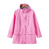 baratos Casacos Leves, Polares &amp; Caminhada-Mulheres Jaqueta Softshell Jaqueta de Trilha Ao ar livre A Prova de Vento Impermeável Jaqueta leve Jaqueta corta-vento Viajar Preto Amarelo Rosa claro Vermelho Azul Marinho