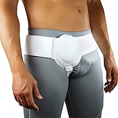 cheap Braces &amp; Supports-1 pc Inguinal Groin Hernia Belt for Men and Women with Removable Compression Pad and Adjustable Waist Strap Hernia Support Truss for Inguinal Incisional Hernias Left/Right Side - Black