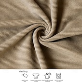 olcso férfi ing kabát-Férfi Tehenészfiú Kordbársony Ing Ingkabát Overshirt Hosszú ujj Szüret Törzsi Hétköznapi Ősz &amp; tél Galléros ingek Begombol 3D nyomtatás 2 zseb 1db Katonai zöld Sötétkék Barna