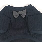baratos Suéteres-Cachorros Gatos Súeters Pulôver Moda Inverno Quente Da Moda Confortável Ao ar livre Dia a Dia Homewear Roupas para cães for Small Médio
