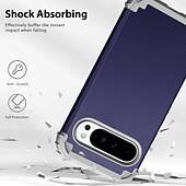 abordables Coques autres téléphones-téléphone Coque Pour Pixel 9 Pro Pixel 9 Pro XL Pixel 8 Pro Pixel 8 Pixel 7 Pixel 7 Pro Pixel 6 Pixel 6 Pro Coque Arriere Magnétique Prise en charge de la charge sans fil Antichoc Rétro PC Silicone