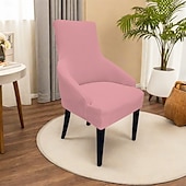 levne Obal krytu křesla a kryt křesla bez paže-Potah židle Wingback Geometrický / Proužky / Rostliny S potiskem Polyester potahy