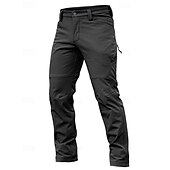 preiswerte Unterteile-Herren Kampfhosen Cargohosen Wanderhose Wanderhosen Militär Außen Regular Fit warm Fleece-Futter Wasserdicht Atmungsaktiv Hosen / Regenhose Schwarz Grau Jagd Klettern Camping / Wandern