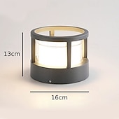 preiswerte Weglicht-Draussen Modern Wandleuchten im Freien Draußen Metall Wandleuchte 110-120V 220-240V 20 W