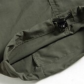 voordelige Bodems-Voor heren Combatbroek Cargohosen Wendbare Hosen Militair Buiten Normale pasvorm waterdicht Ademend Sneldrogend Broeken / Regenbroek / Overbroek Elastische taille Leger Groen donkergrijs Jagen