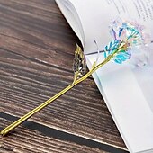 olcso Partikellékek-30 db időtlen klasszikus színes rózsa művirág - valósághű, tartós, romantikus ajándék barátnőnek, feleségnek, anyának, nőknek valentin napra, anyák napjára, születésnapra, évfordulóra, esküvői