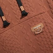 baratos hoodies básicos dos homens-Homens Moletom Preto Branco Café Com Capuz Tecido Jacquard Estriado Bolso frontal Textura Desportos e Ar livre Diário Feriado Poliéster Texturizado Roupa de rua Básico Casual Primavera &amp; Outono Roupa