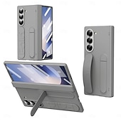 levne Pouzdra pro Samsung-Pouzdro na telefon pro Samsung Galaxy Z Fold 6 Z Fold 5 Z Fold 4 Z Fold 3 Zadní kryt s držákem s ochranou obrazovky plně ochranné retro Armor PC silikonové