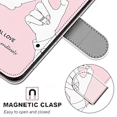 Χαμηλού Κόστους iPhone Θήκες-τηλέφωνο tok Για iPhone 11 Pro Max Πίσω Κάλυμμα με βάση στήριξης με λουράκι καρπού Υποδοχή κάρτας Ρετρό TPU PU δέρμα