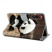 economico Cover per iPhone-telefono Custodia Per iPhone 15 Pro Max Plus Copertura Posteriore con Supporto Con Cinturino da Polso Slot per Carte Retrò TPU Pelle PU