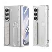 Недорогие Чехлы для Samsung-Чехол для телефона Samsung Galaxy Z Fold 6 с подставкой и защитой экрана защита всей поверхности ретро броня PC силикон
