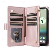 ieftine Alte Carcase-telefon Maska Pentru Pixel 9 Pro Pixel 9 Pro XL Pixel 8 Pro Pixel 8 Pixel 9 Pixel 7 Pixel 7 Pro Capac Spate rezista Fermoar Acceptă încărcarea fără fir Retro TPU PU piele