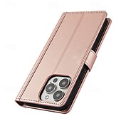 preiswerte Handyhülle für iPhone-Handy Hülle Handyhüllen Für iPhone 16 iPhone 15 Pro Max Plus iPhone 14 13 12 11 Pro Max Plus Brieftasche Kartenetui Ganzkörperschutz mit Lanyard mit Handschlaufe Retro TPU PU-Leder