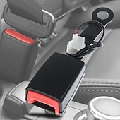 cheap Car Seat Covers-2PCs Car Seat Belt Lock Universal Auto Car Safety Seat Lock Camlock Car Seat Belt Buckle Socket Plug Connector Car Accessories Replacement Part